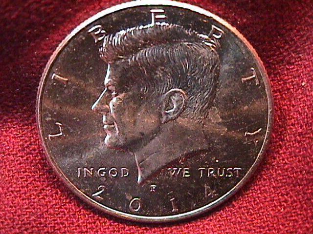 KENNEDY HALF DOLLAR 2014-P MINT STATE-63+++