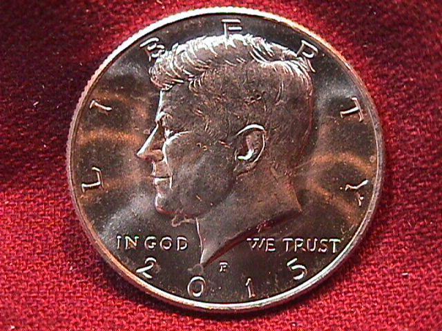 KENNEDY HALF DOLLAR 2015-P MINT STATE-63+++