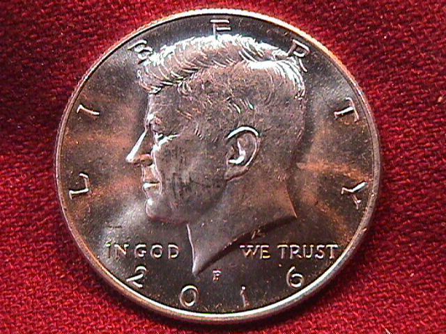 KENNEDY HALF DOLLAR 2016-P MINT STATE-63+++