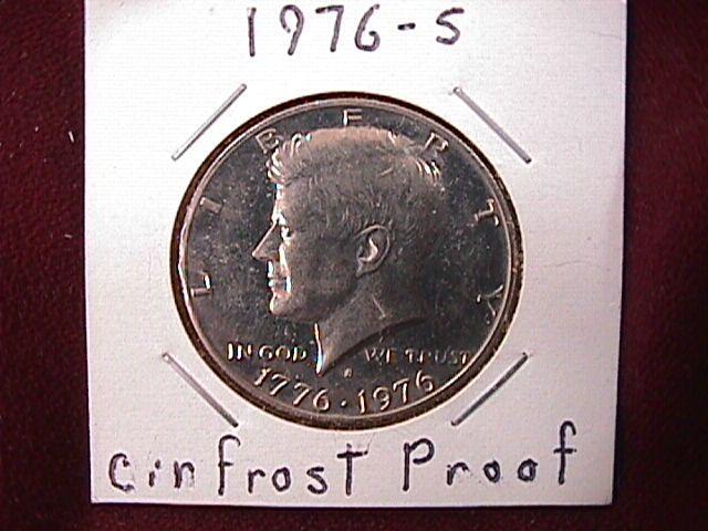 KENNEDY HALF DOLLAR 1976-S CIRCULATED PROOF