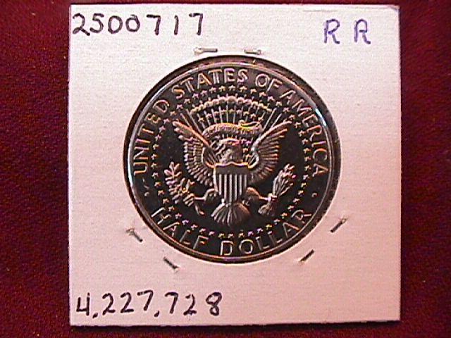 KENNEDY HALF DOLLAR 1987-S CIRCULATED PROOF