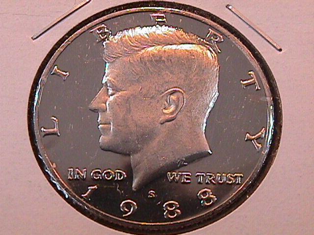 KENNEDY HALF DOLLAR 1988-S CIRCULATED PROOF