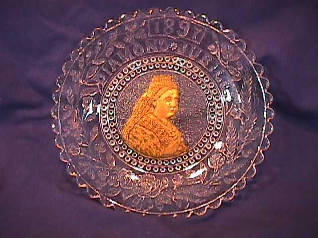 QUEEN VICTORIA 1897 DIAMOND JUBILEE DISPLAY PLATE
