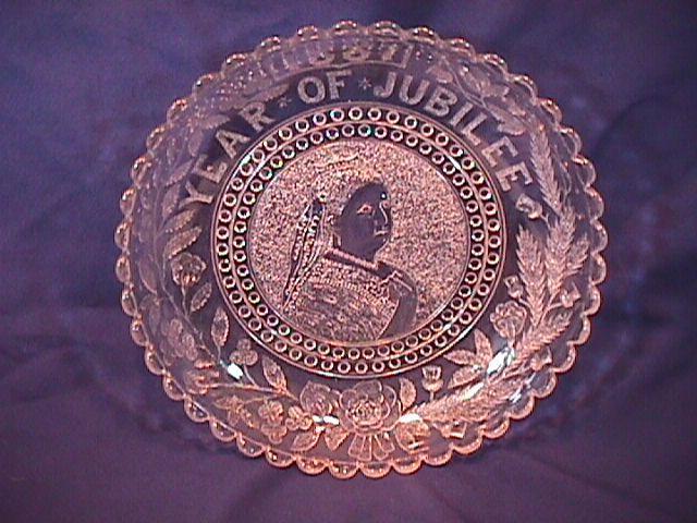QUEEN VICTORIA 1887 CELEBRATION FLOAT BOWL