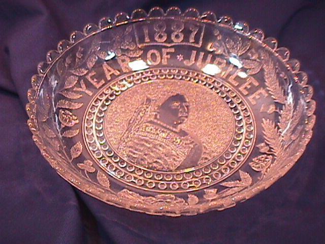 QUEEN VICTORIA 1887 CELEBRATION FLOAT BOWL