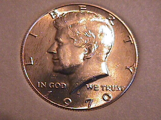 KENNEDY SILVER SET 1964-1970 COMPLETE 12 COINS PROOF to UNC. HARRIS FOLDER
