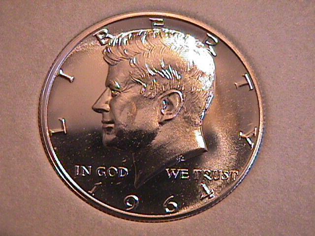 KENNEDY SILVER SET 1964-1970 COMPLETE 12 COINS PROOF to UNC. HARRIS FOLDER