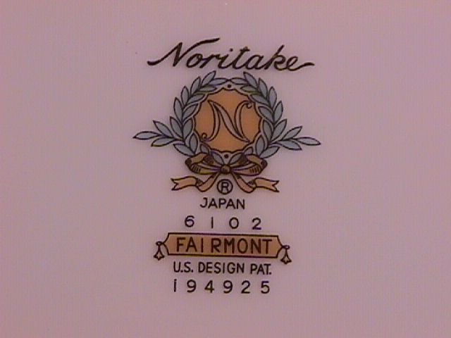 Noritake Fairmont 6102 Dinner plate