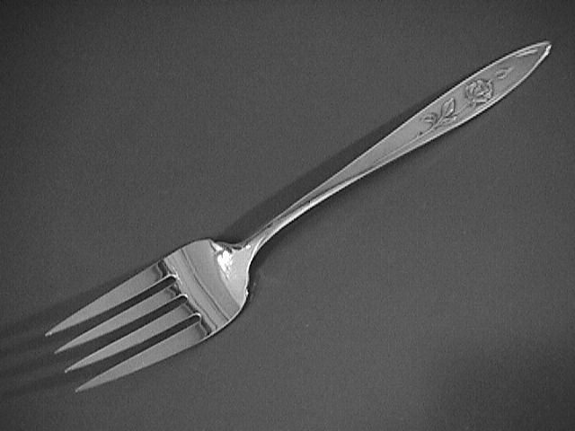 Oneida Community Stainless My Rose Cold Meat Fork