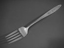 Oneida Community Stainless My Rose Cold Meat Fork