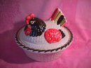 Metlox-Red Rooster -Large Hen Covered Casserole