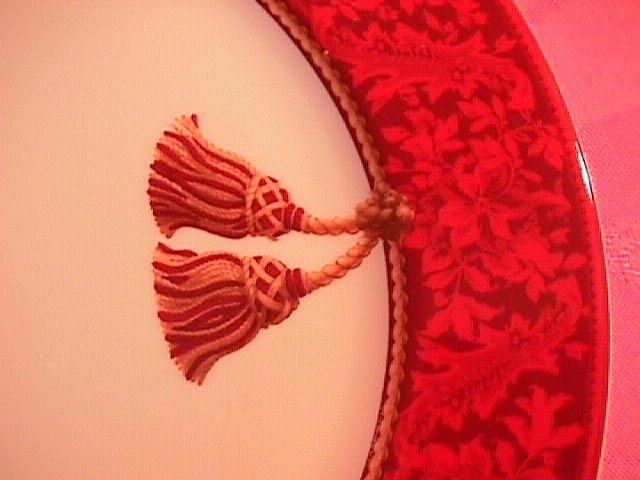 Sakura Halllmark Holiday Abundance Dinner Plate
