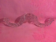 Fostoria Crystal Cross Arm Duo