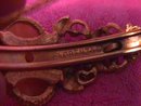Florenza Gold Toned Cameo Bangle Bracelet