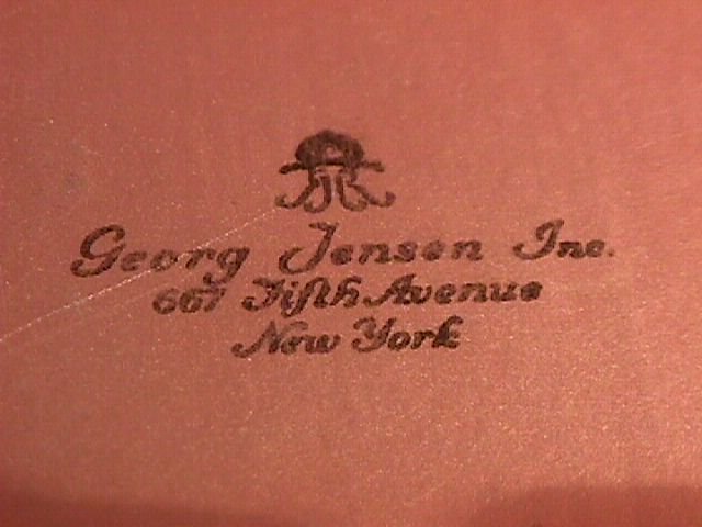 George Jensen Sterling Gift Box