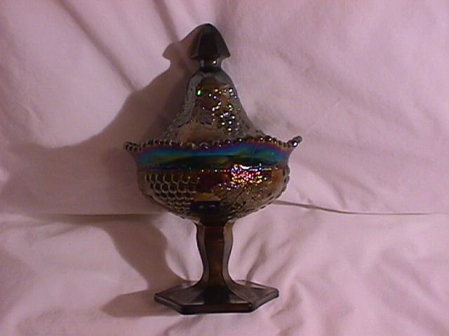 Northwood Carnival Glass Amethyst