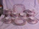 Colclough Bone China 21 Piece Dessert Set