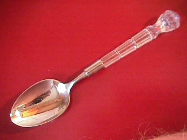 Oneida Stainless/With Lead Crystal Handle