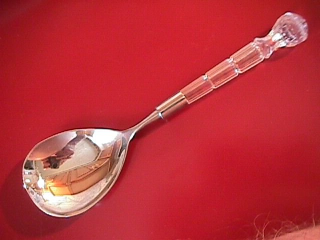 Oneida Stainless/With Lead Crystal Handle