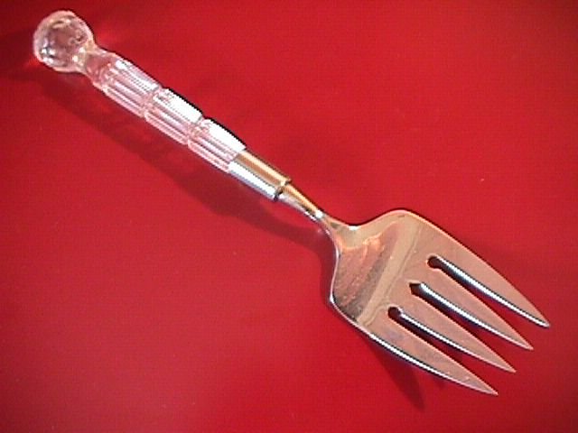 Oneida Stainless/With Lead Crystal Handle