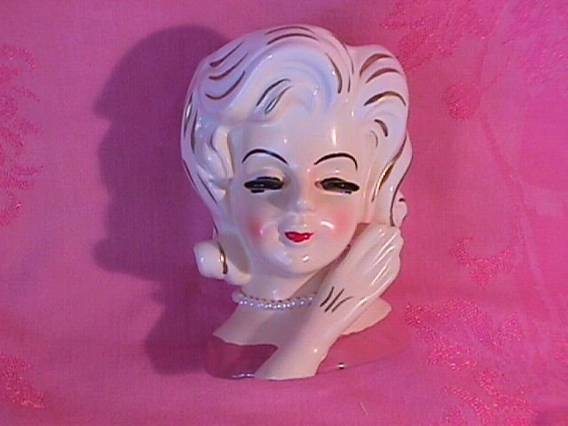 Lady's Head Vase