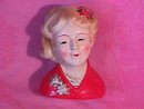 Lady's Head Vase