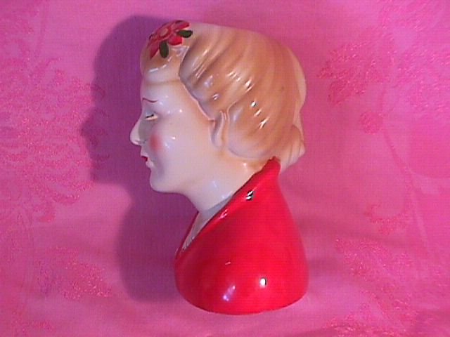 Lady's Head Vase