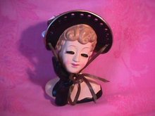Lady's Head Vase