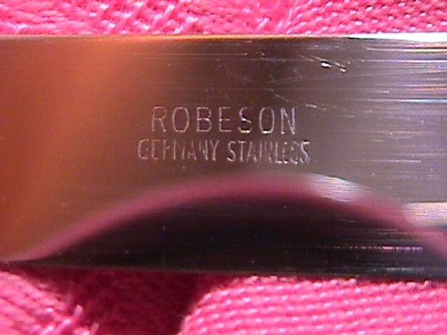 Robeson, Germany Real Antler & Stainless Steak Knife Set