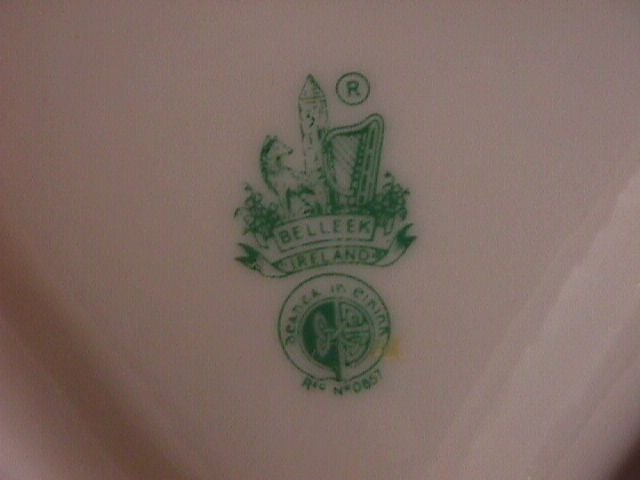 Belleek Heart Shape Bowl