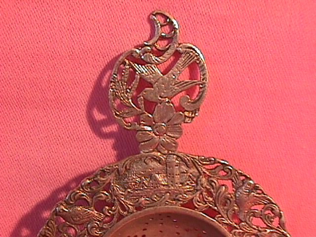 Antique Marked? Pierced Tea Strainer