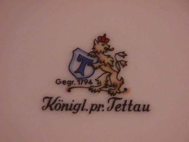 Royal Tettau Porcelain