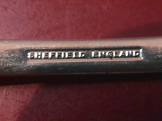 Sheffield England Silverplate Round Pierced Server