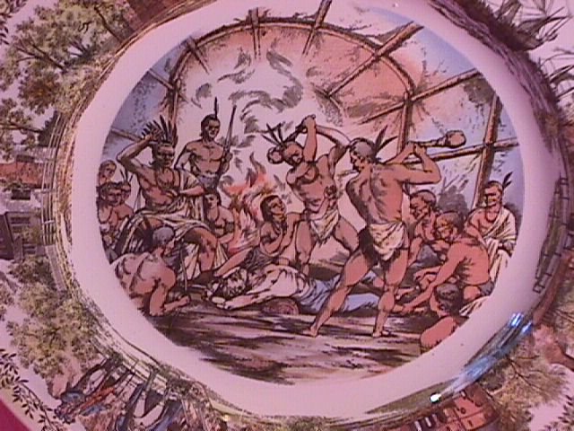Wedgwood= Williamsburg Commemorative Jamestown, Virginia Display Plate