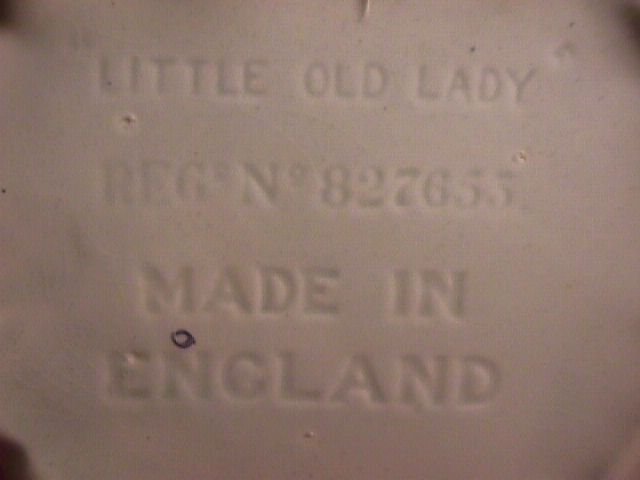 Vintage Little Old Lady=Made in England=Tea Pot