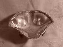 Sterling Silver= Three Footed Bowl (Mexico)