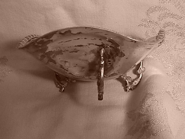 Sterling Silver= Three Footed Bowl (Mexico)