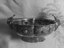 Sterling Silver Bird Handle Bowl-Mexico