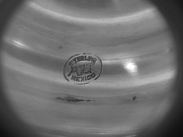 Sterling ART Mexico Wine Goblet