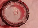 Ruby Flashed-Early Pressed Glass Mug