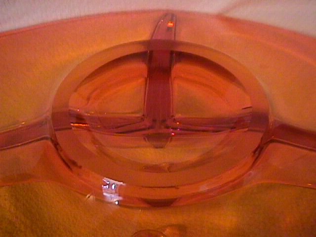 Elegant Glass 3=Part Candy Dish