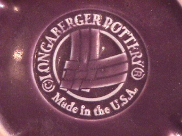 Longaberger Pottery