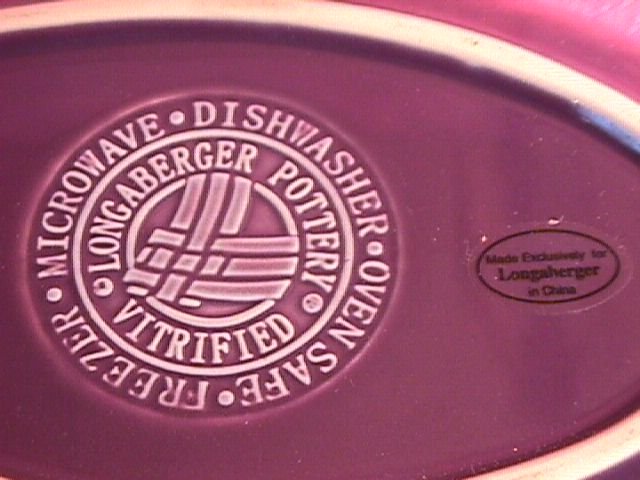 Longaberger Pottery