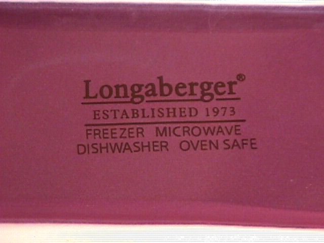 Longaberger Pottery