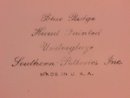 Blue Ridge for Avon Premium Salad Plate (Peach & Strawberries)