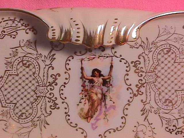 Victorian Style Porcelain Dresser Box