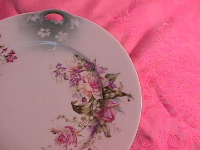 Altwasser C. T. Germany Open Handle Cake Plate