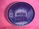 Christmas Plate 1970 Marmorkirken Danmark