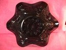 Outstanding Dugan Carnival Glass (Amethyst) Ski-Star Bowl