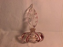 Crystal & Cranberry Perfume Bottle (Imperfect)